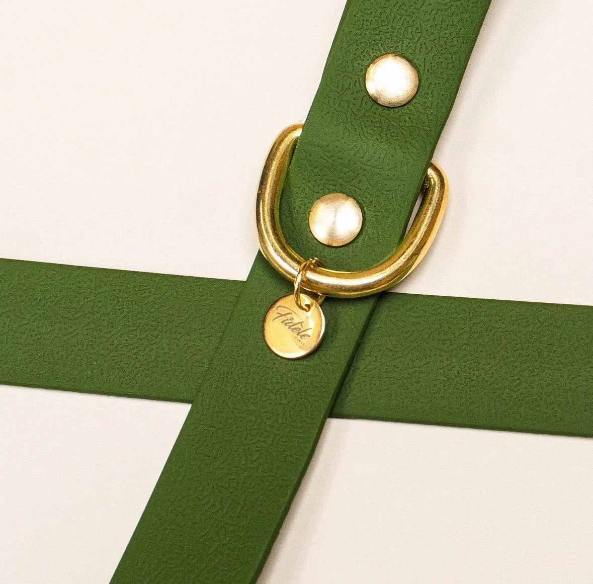 Collier vert olive- Fidèle Paris