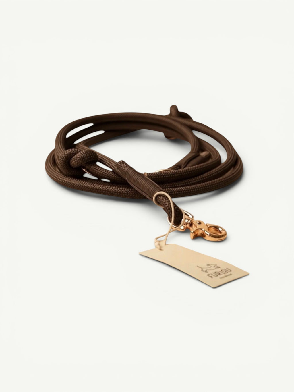 Laisse corde Marron - Furlou