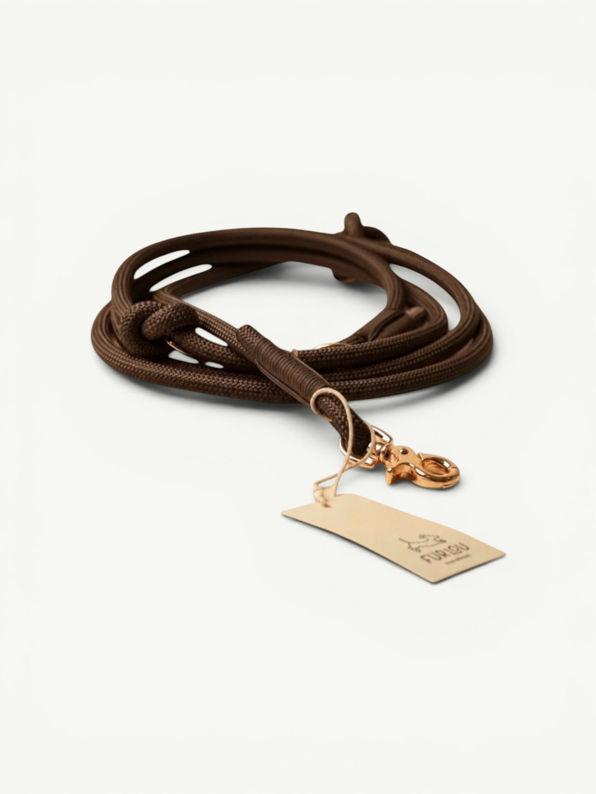 Laisse corde Marron - Furlou