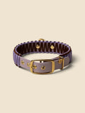 Collier tressé Lilas - Pli Paris x Chez Eddy