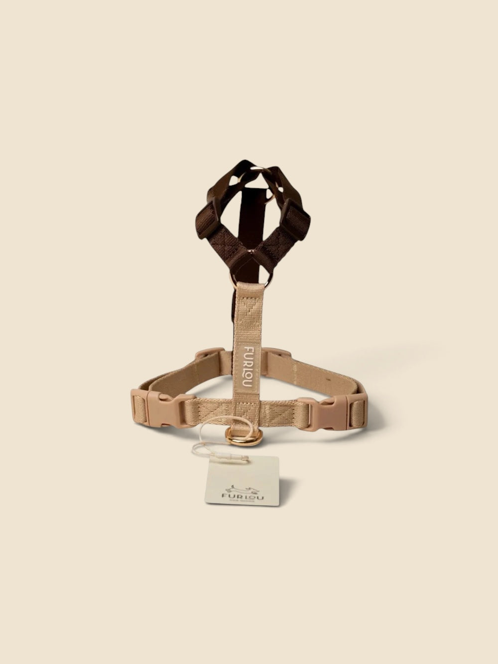 Harnais Beige & Marron- Furlou