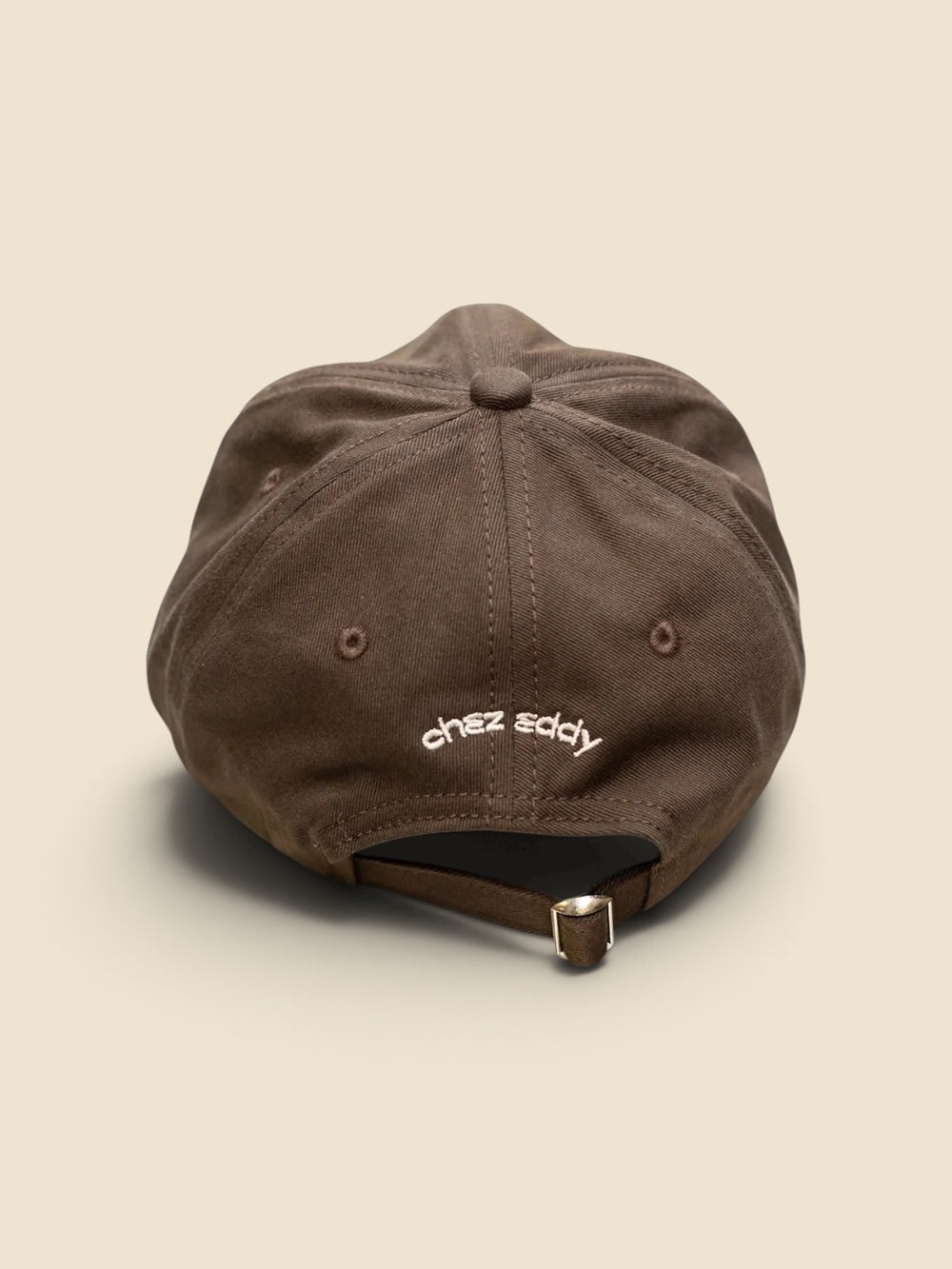 Casquette marron Cool People Have Dogs - Chez Eddy